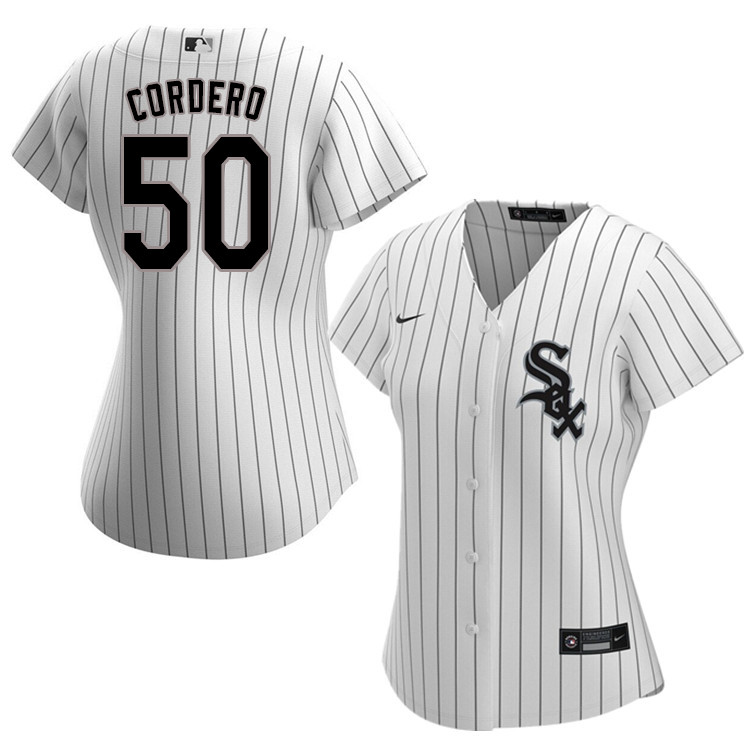 Nike Women #50 Jimmy Cordero Chicago White Sox Baseball Jerseys Sale-White